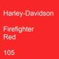 Preview: Harley-Davidson, Firefighter Red, 105.